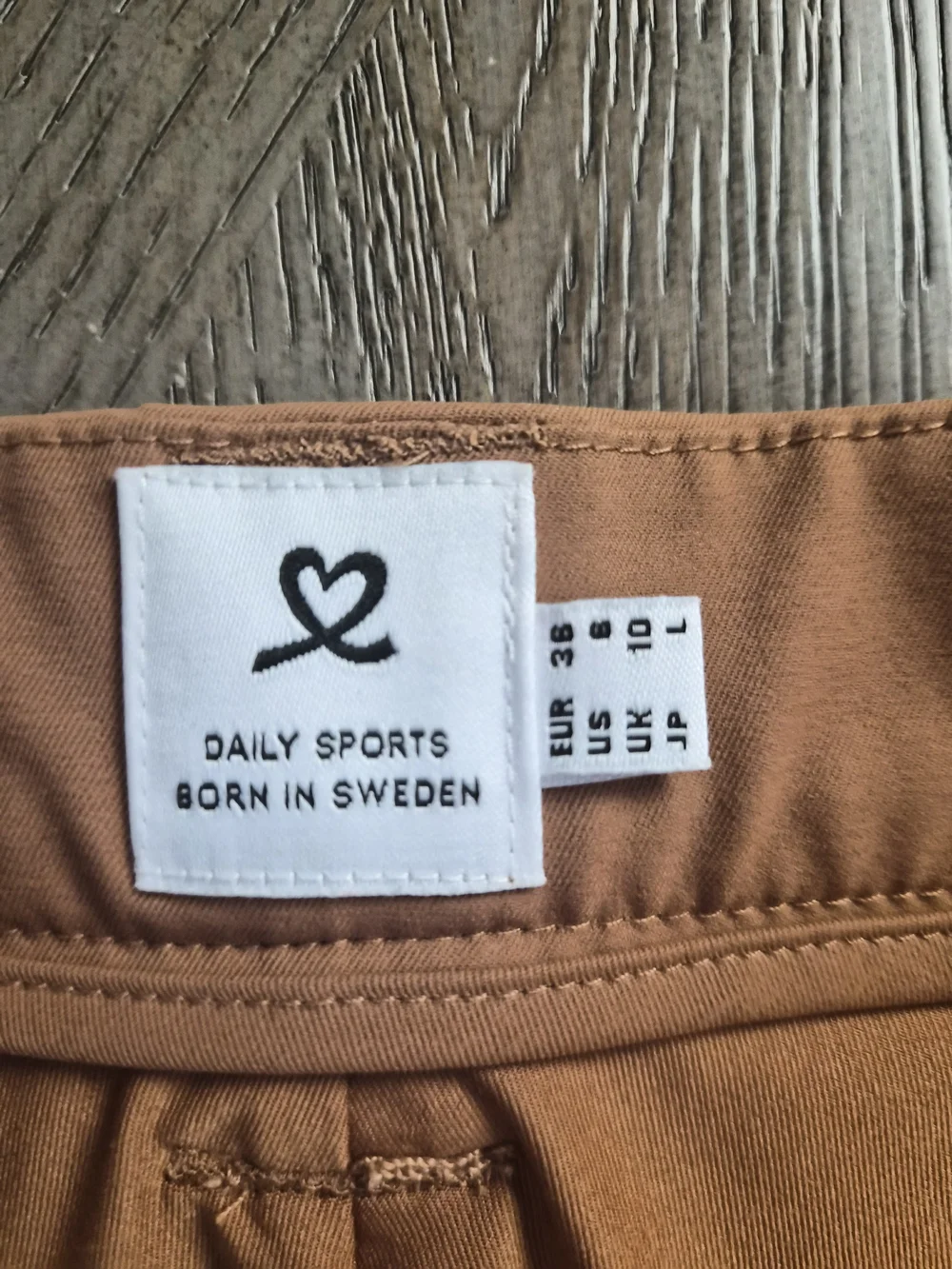 Daily Sports Orange Utility Mini Skirt with Front Pockets